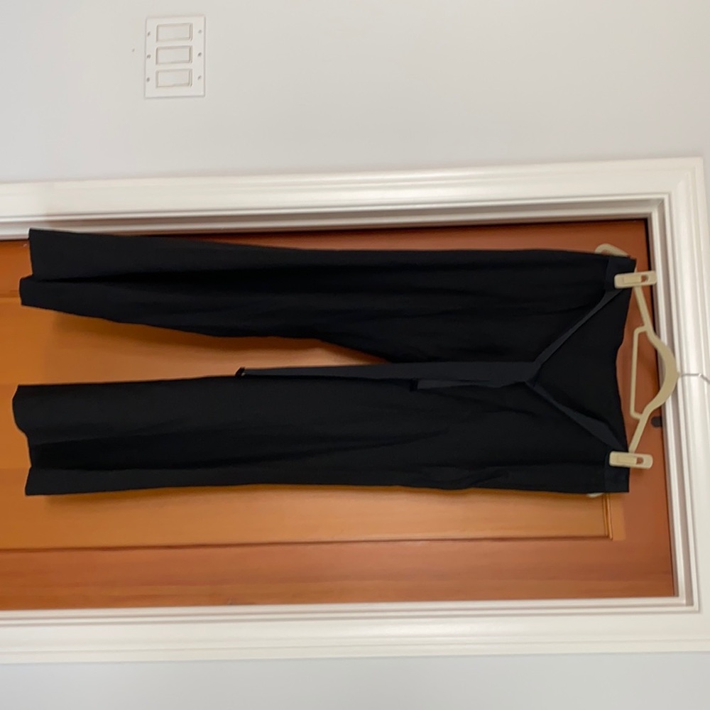 Designer linen trousers